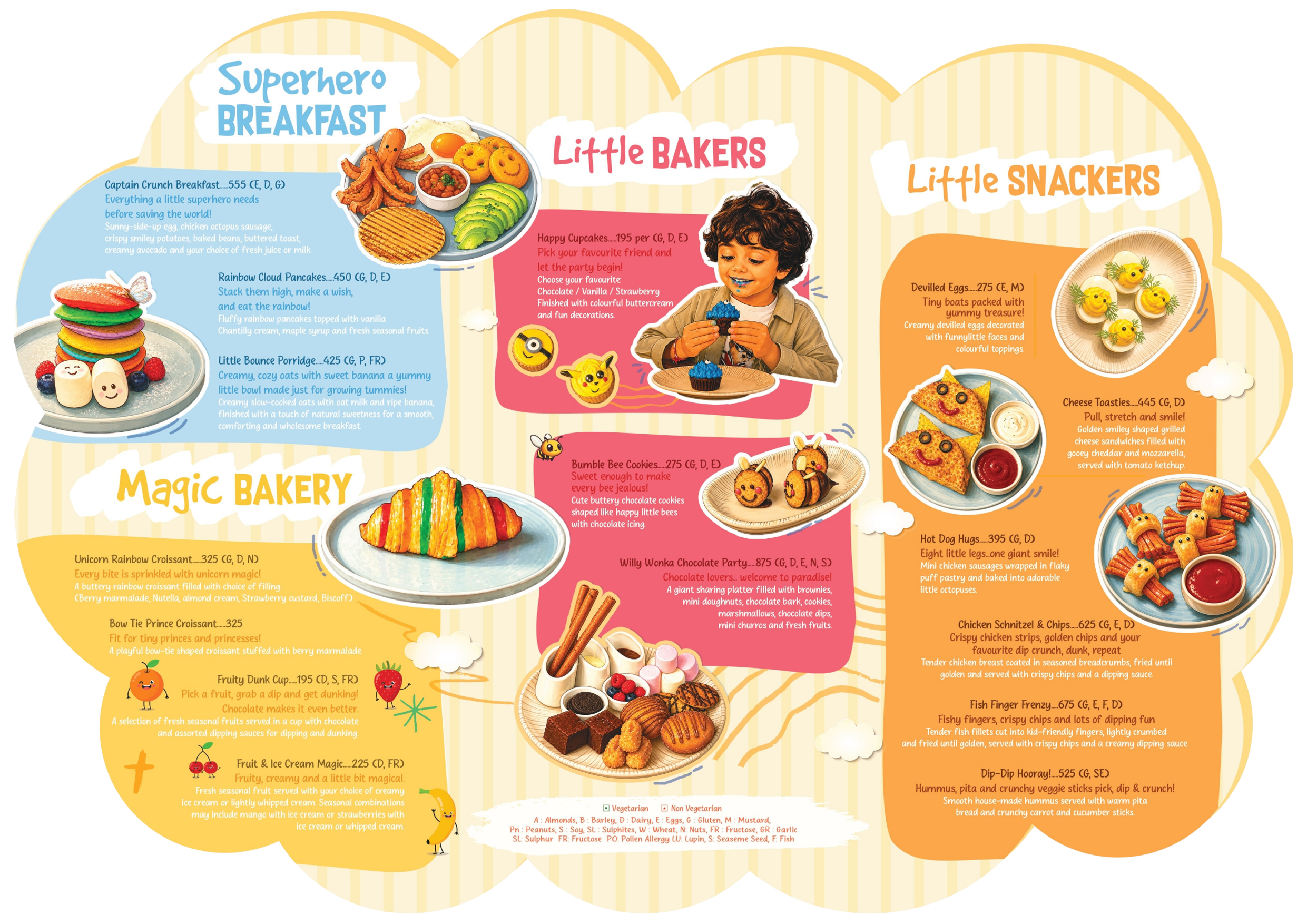 Kids Menu Page 1